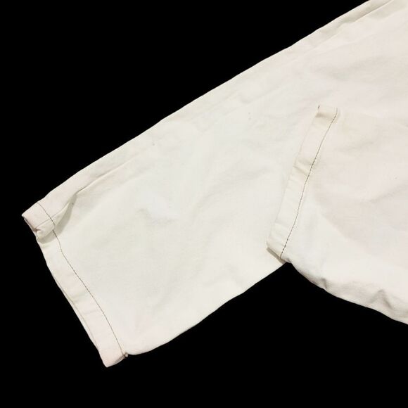 Vintage Y2K Aritzia Talula White Pants Skinny Size: 0 - Picture 4 of 6